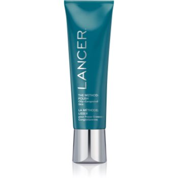 LANCER THE METHOD POLISH Oily-Congested Skin Cremă de curățare cu efect de peeling pentru ten gras - imagine 2